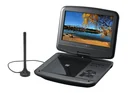 Portable DVD player with 9" LCD screen and DVBT2 HD tuner