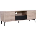 TV table TV cabinet TV board lowboard wood 120 x 40 x 44 cm