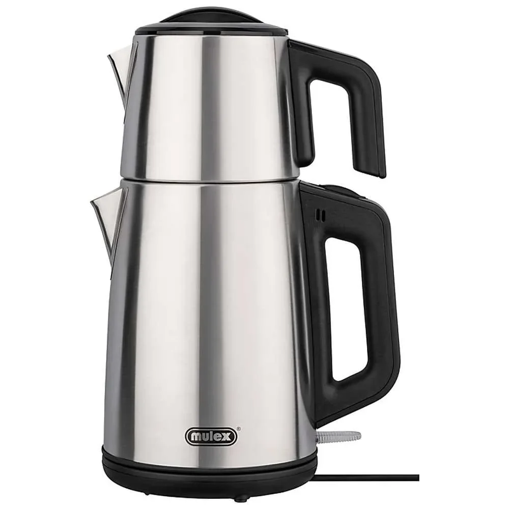 "Samovar avec une Bouilloire, Théière samovar - Mulex, Tee-Express, acier inoxydable, 2L image"