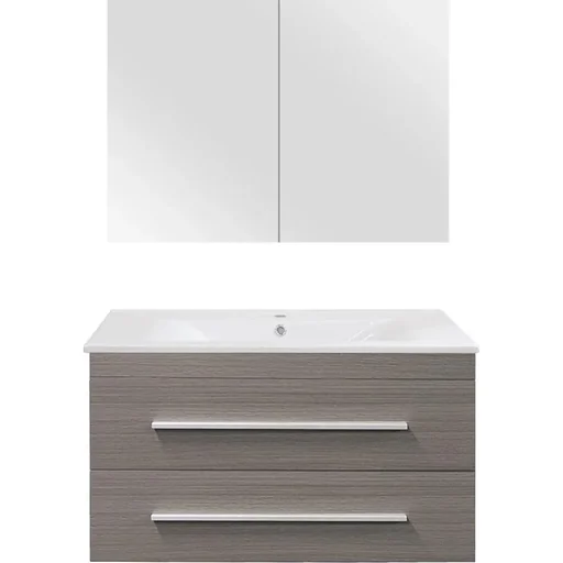 "Bathroom furniture Style 90cm - Gris Oak image"