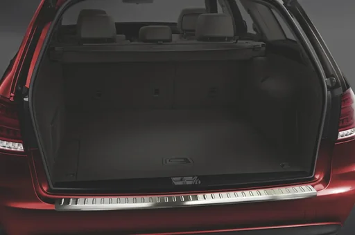 "Stainless steel loading sill protection Mercedes E Class W212 FL T-Model, built from 2013-2016 image"