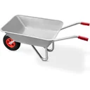 Galvanized wheelbarrow - 150kg - with pneumatic tires