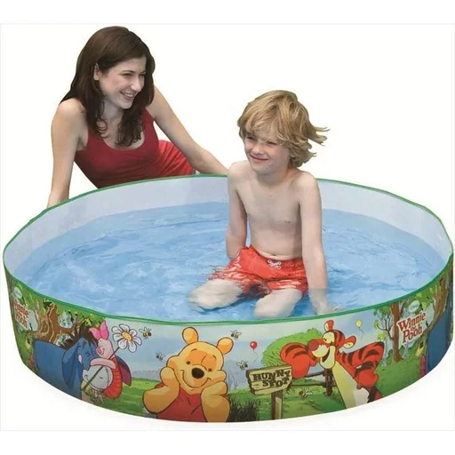 "Winnie the Pooh in-ground swimming pool image"