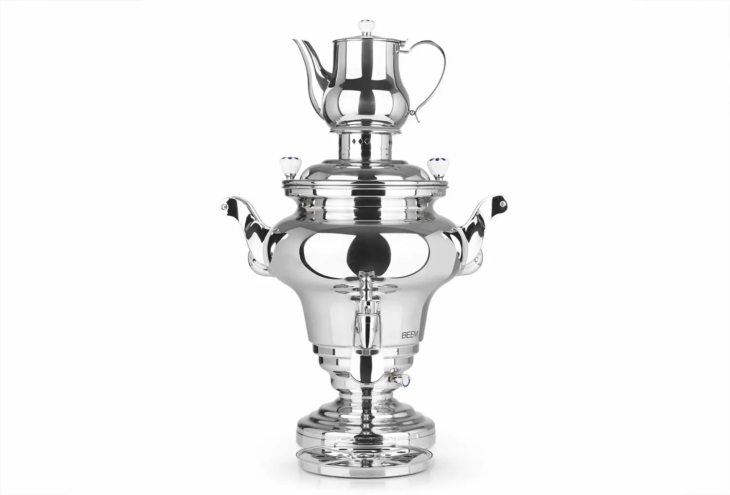 "Samovar avec une Bouilloire, Théière samovar - Royal, avec distributeur, acier inoxydable, 15L image"