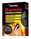 Fireplace glass cleaner sponge, pack of 2, scratch-free