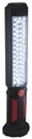 Work lamp with hazard warning light