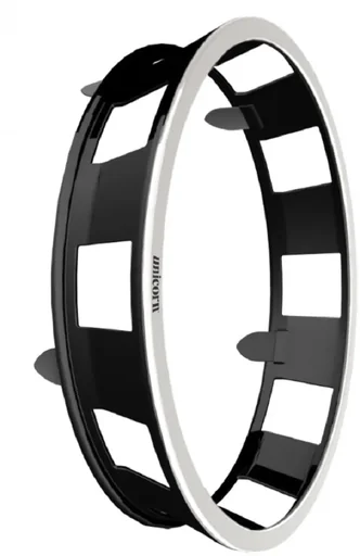 "LED dartboard "Solar Flare" lighting with integrated surround image"