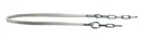 Tie-down strap made of polyamide (nylon), double stitched, 180 cm long