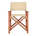 Folding chair Cannes cream FSC