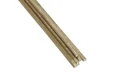 Brass Heart Lot, 5 Rods 333 mm