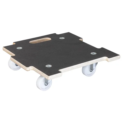 "Multi Roller MR 1393, 39 x 39 x 10 cm, hard wheels Ø 63 mm, Multiplex Maxigrip FSC® board, load capacity 200 kg image"