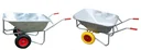 Large wheelbarrow "Farmer II", 200 liters, 2 pneumatic wheels