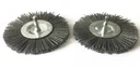 Brosses de rechange, lot de 2, polyamide (nylon) pour le nettoyeur de joints GFR 401
