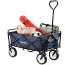 Bolderwagen dark blue foldable