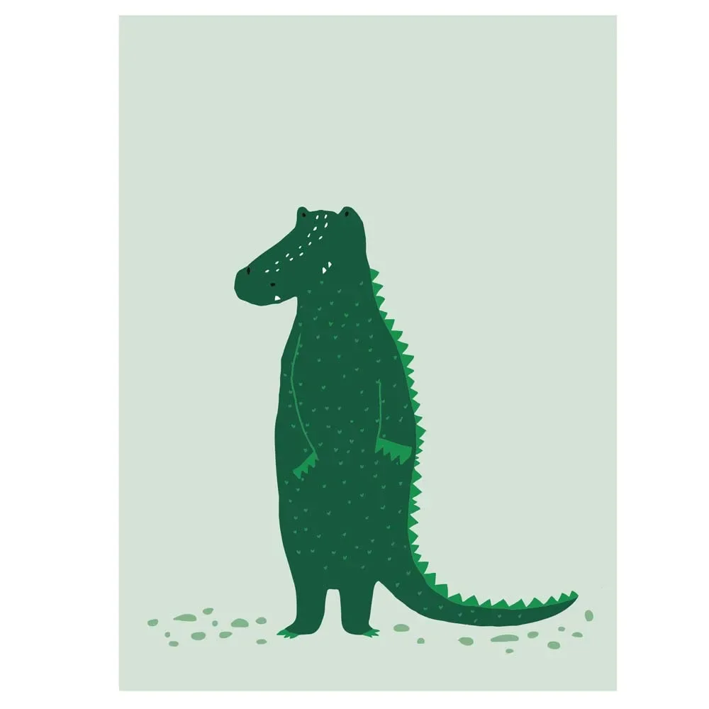 "Trixie Poster enfant crocodile image"