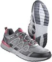 Hiking and leisure shoe, grey/black/red, size 40