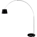 VT-7451 Arc lamp with heavy base - floor lamp - E27 - black