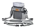 Dog Walking Organizer, Shoulder Bag with Strap, Grey