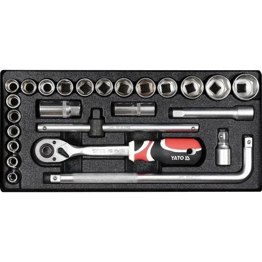 "YATO set of hexagon keys and accessories - 25 pieces image"