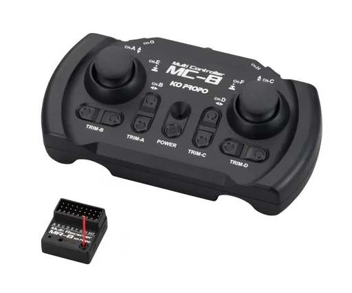 "KO 8 Kanal MC-8 MX-F TR Set 2,4GHz image"