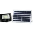 VT-25W Solar Floodlight with Solar Panel - 550 Lm - 6000K - Black
