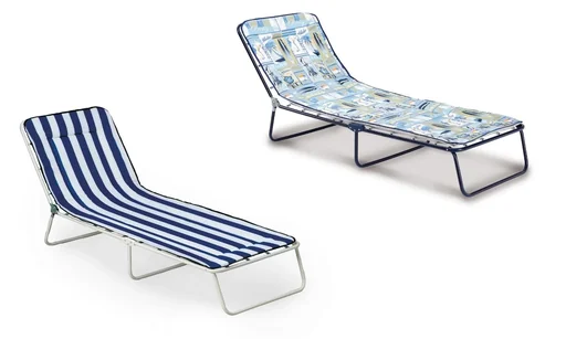 "3-legged lounger "Chiemsee" - white image"