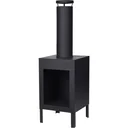 Outdoor fireplace 30 x 30 x 116 metal