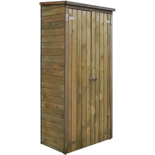 "Tool shed 85x48x177 cm pine image"