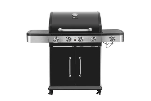 "Gas grill / grill cart Burlington 4 main burners + 1 side burner, grill area 70 x 42 cm image"