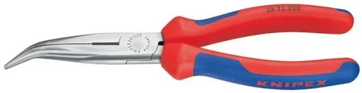 "Flat-round pliers 200 mm, curved image"