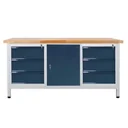 Workbench / work table 6 drawers, 1 door, L1700xW600xH840mm