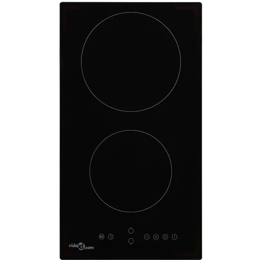 "Ceramic hob with 2 cooking zones, touch control 3000 W image"