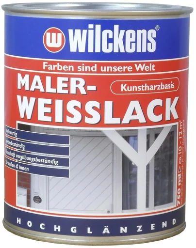 "Painter's white lacquer, high-gloss, 750 ml image"