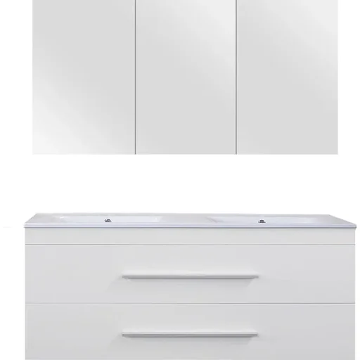 "Bathroom furniture Style 120cm - Mat White image"