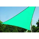 Sun sail - triangular - 5 x 5 x 5 m - sky blue