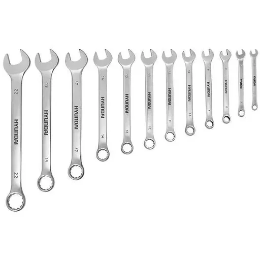 "12-piece ring spanner set 6-22mm image"