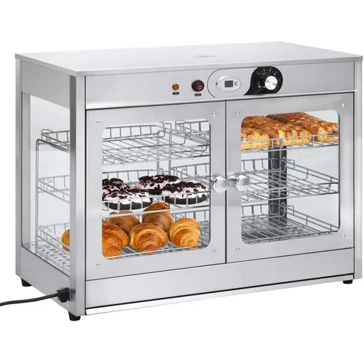 "Electric food warmer Gastronorm 1200 W stainless steel image"