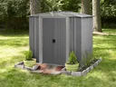 Tool shed Düsseldorf EN65G, slate/graphite