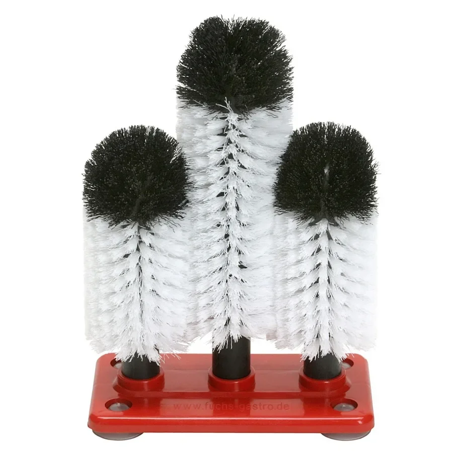 "Brosse lave verre, Ensemble de brosses à laver le verre - Profis - GR-2 - 2 x 18 + 1 X 24 cm image"
