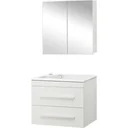 Bathroom furniture Style 60cm left - Mat White
