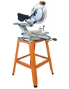 Scie à onglet KGSZ 305 N-2 avec fonction de traction et châssis