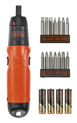 "Battery screwdriver A7073, 19 pieces image"
