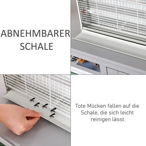 "Insect trap 60 m² effective area white, grey image"