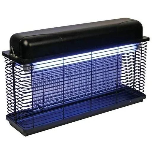 "Perel electric insecticide 2 x 15 Watt flying lamp 100 m2 IPX4 image"