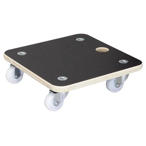 "Multi Roller MR 1350, 29 x 29 x 8.5 cm, hard wheels Ø 50 mm, Multipley Maxigrip FSC® plate, 2 brakes, load capacity 200 kg image"