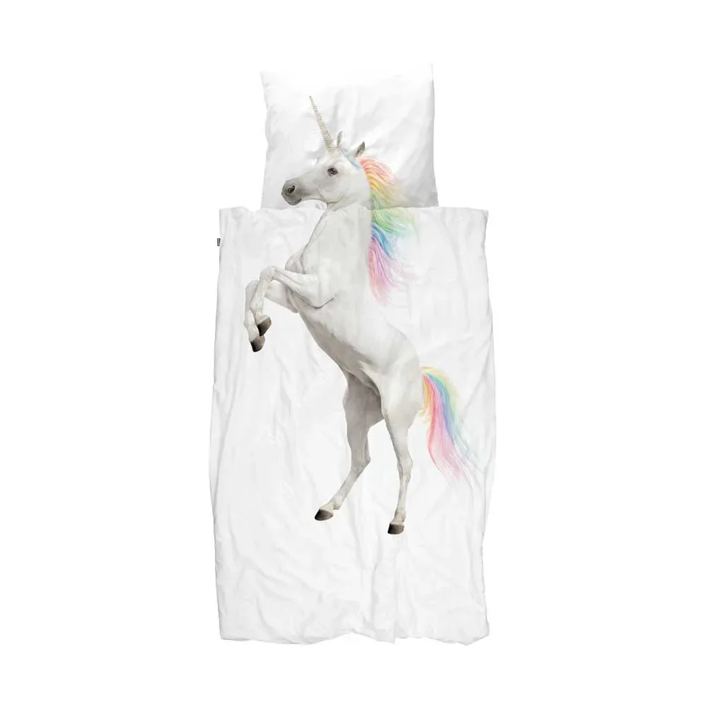 "Snurk Parure de lit Licorne 135 x 200 image"