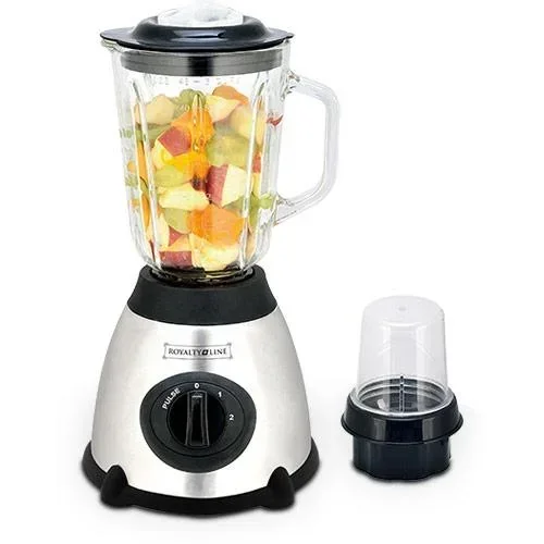 "Luxury blender made of stainless steel with a 1.6-liter glass jug - 500W / 800W image"