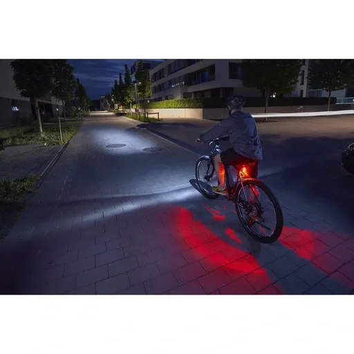 "Battery Bicycle Light Twin 360 Degree Lighting Front Light and Rear Light image"