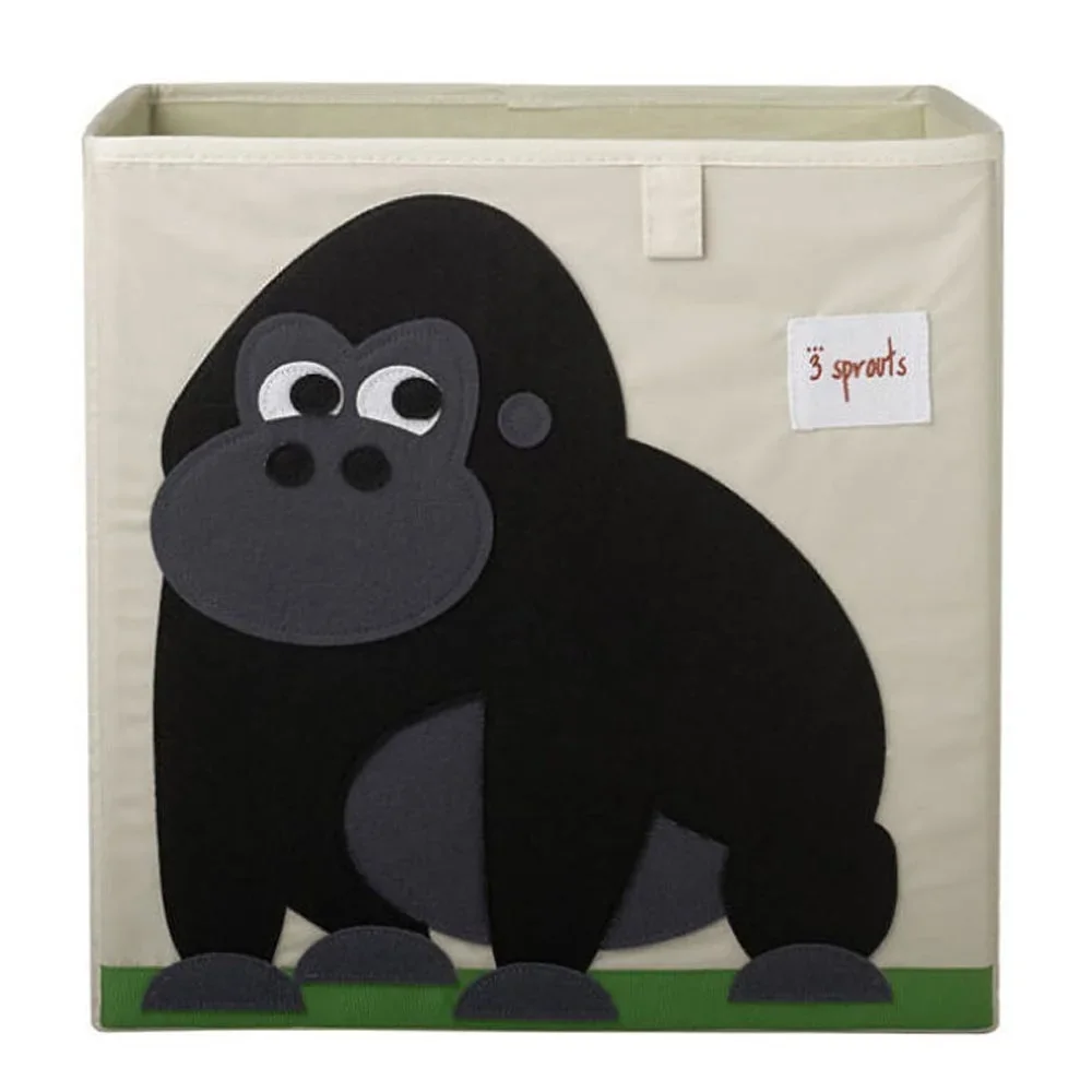 "3 Sprouts panier de rangement Gorilla image"