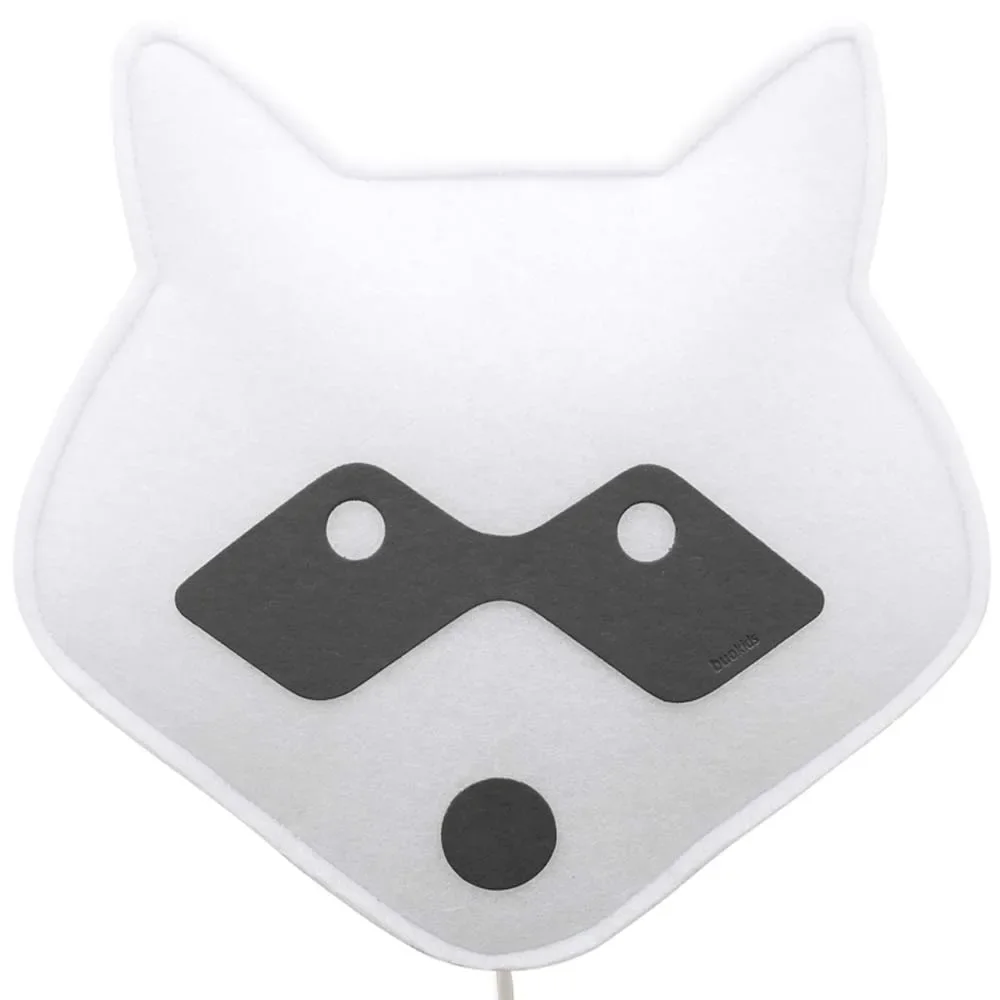 "Buokids Soft lampe murale raton laveur noir image"